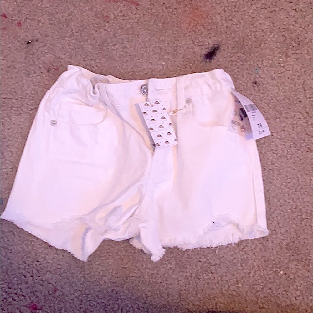 forever 21 shiite jean shorts